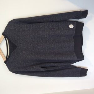 COPY - Saturdays black heathered sweater